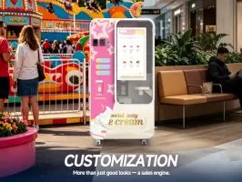 Servizio personalizzato: come il design esterno della macchina per il gelato può aumentare il valore del marchio